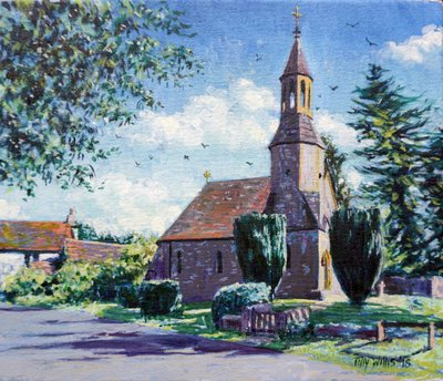 Chiesa del villaggio da Tilly Willis